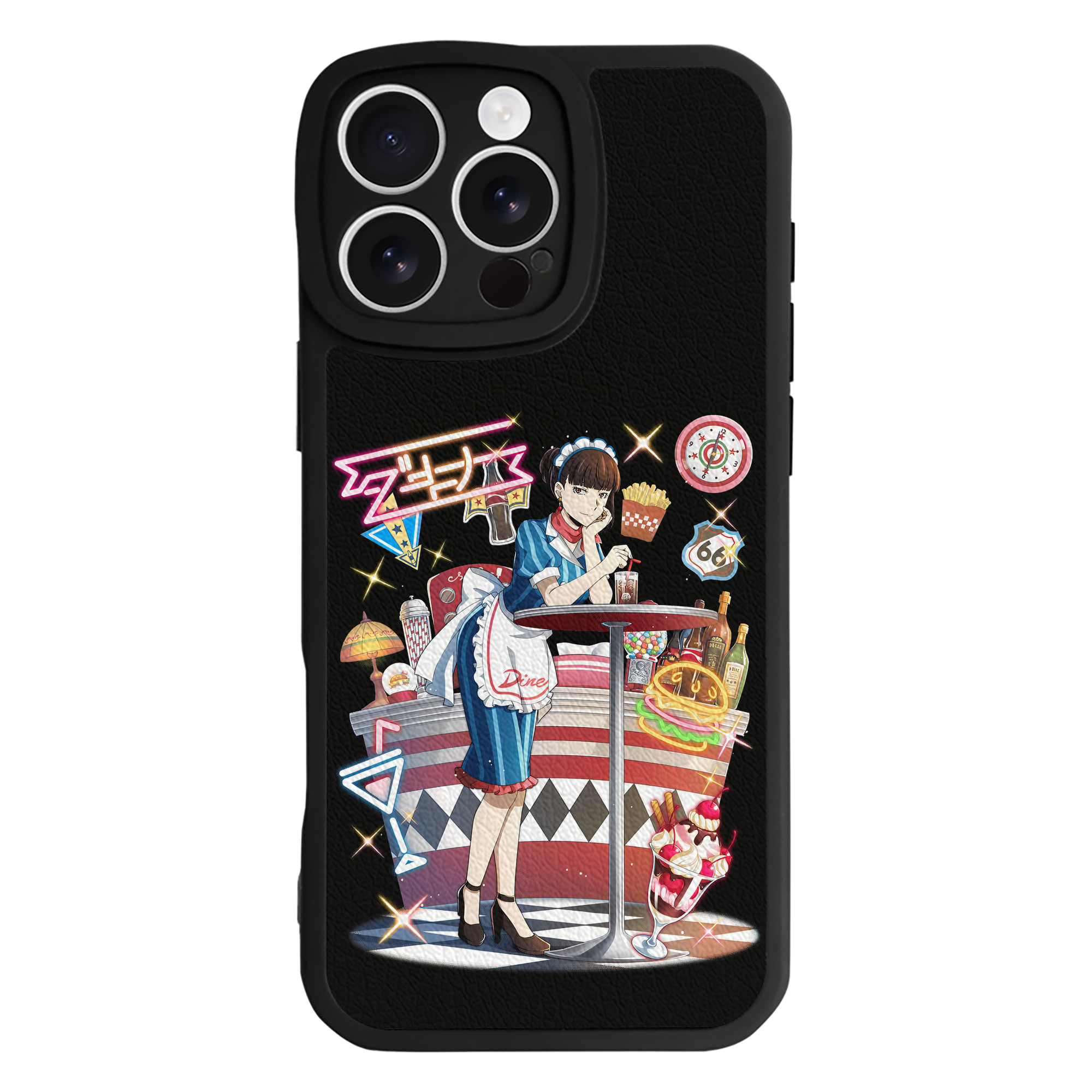 （画像用） 文豪ストレイドッグス Bungo Stray Dogs 【iPhone 16シリーズ対応】シリコンスマホケース（レザー調） 材質：シリコン